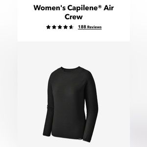 Patagonia women’s base layer size L